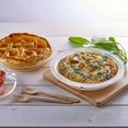 thumbnail image 4 of HARIO Fabriqué au Japon Plaque de Tarte en Verre Résistant à la Chaleur 400ml BUONO Cuisine HPZ-40-BK Clair, 4 of 4