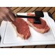 thumbnail image 4 of Ablandador de carne de chef a cuadros El mejor martillo/herramienta de mazo/machacador para ablandar bistecs, carne de res y aves Construcción de metal sólido con mango de agarre cómodo de goma Ormromra HMYH582, 4 of 9