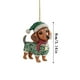 thumbnail image 5 of Adorno Navideño de Perro Salchicha Adorno Navideño de Perro Salchicha, 5 of 7