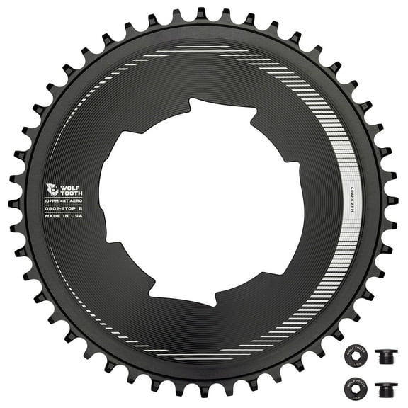 Wolf Tooth Aero 107 BCD Chainrings for SRAM 50T
