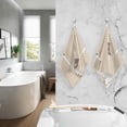thumbnail image 7 of GZHJMY Cute Cat Cotton Hand Towel Set of 2, Highly Absorbent Soft Fingertip Towels for Bathroom Kitchen Hotel Gym Spa, 16 x 28 Inch Washcloths, 7 of 7