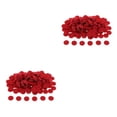 thumbnail image 1 of Almohadillas de repuesto Minnieouse 200 piezas 21 mm para difusor de aceite esencial naranja y rojo, 1 of 1