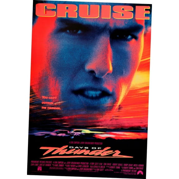 Best Posters Days Of Thunder Movie Mini Poster 11Inx17In 11x17 Poster Color Category: Multi, Unframed, Ages: Adults, Rectangle