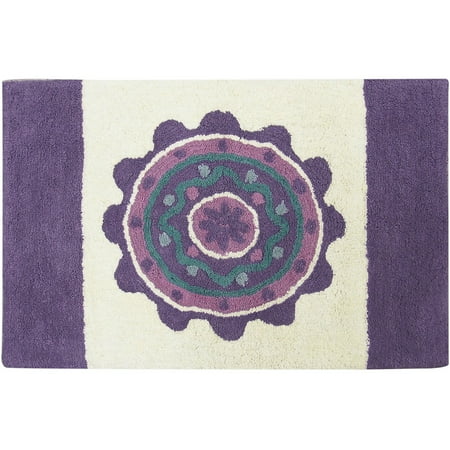 Ethnic Circles Bath Rug