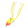thumbnail image 3 of Lure, Bright Color  Lifelike Simulated 2 Pointed Barbed Hooks Artificial Fish Snakehead Bait  For Bass Pike Snakehead Dogfish Musky 1#,2#,3#, 3 of 8