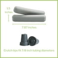 thumbnail image 5 of McKesson Crutch Accessory Kit, Replacement Pieces for Universal Crutches, 8 Count, 8 Pairs, 64 Total, 5 of 11