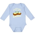thumbnail image 3 of Inktastic Hanukkah Funny Here for Latkes Boys or Girls Long Sleeve Baby Bodysuit, 3 of 5
