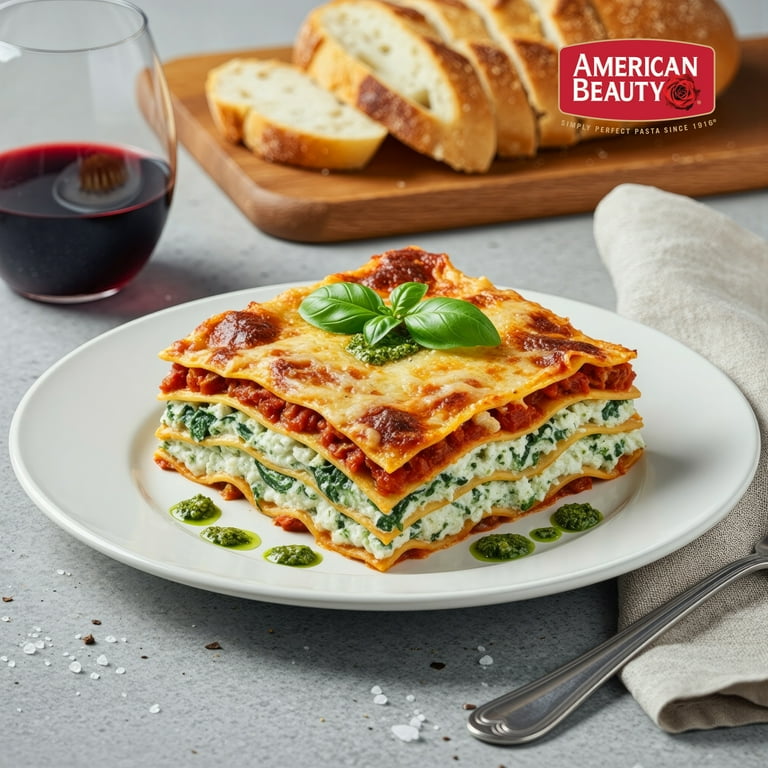 American Beauty Lasagna Pasta, 12-Pack (16 oz Each) – Classic