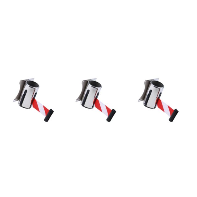 Bearachild Stanchion Queue Barrier Wall Mount Crowd Retractable Control eter Ribbon Type1 NO1