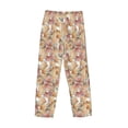 thumbnail image 3 of Fotbe Seashells Men's Pajama Pants,Sleepwear Pants,Pj Bottoms Drawstring And Pockets-X-Large, 3 of 7