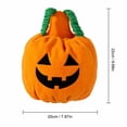 thumbnail image 2 of Halloween Funny Pumpkin Dog Cat Costume halloween costumes for dogs small dog halloween costumes warm plush puppy outfit for halloween party trick or treat and family photo taking,XS, 2 of 7