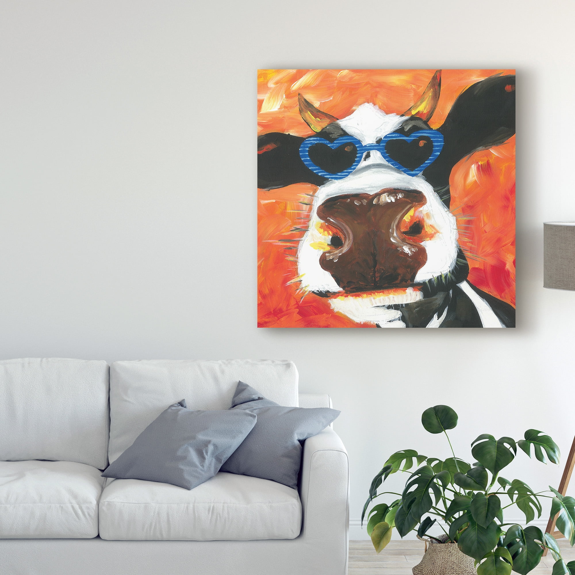 Trademark Fine Art 'Dapper Animal V' Canvas Art by Jennifer Rutledge