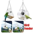 thumbnail image 2 of Bird Feeder Refillable with Camera 1080P HD Outside Weather Rain Squirrel Proof Resistant Drain Rain Water Clear Transparent Bir, 2 of 6