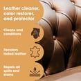 thumbnail image 2 of Furniture Clinic Leather Easy Restoration Kit | with Leather Recoloring Balm, Cleaner, Sponge, and Cloth | Leather Repair Kit for Scratched and Faded Furniture (Maroon), 2 of 7