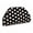 Black White Dots, variant on Clutch Purse for Women,Knit Striped Clutch Handbags,Woven Evening Bags,Large Dumpling Bag for Ladies,Girlfriend,Travel Makeup Storage Lightweight Portable Pouch(Orange Red Stripe)