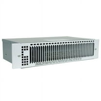 King Electric KT1215-MW-T-W Multiwatt Kick 120V 1500W Space Heater with Single Pole Stat, White