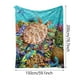thumbnail image 3 of Teissuly Home Warmer Certified Flannel Blanket Blanket, Plush Blanket for Sofa and Bed, Soft Blanket Printed Blanket Teissuly WER202312141265, 3 of 4