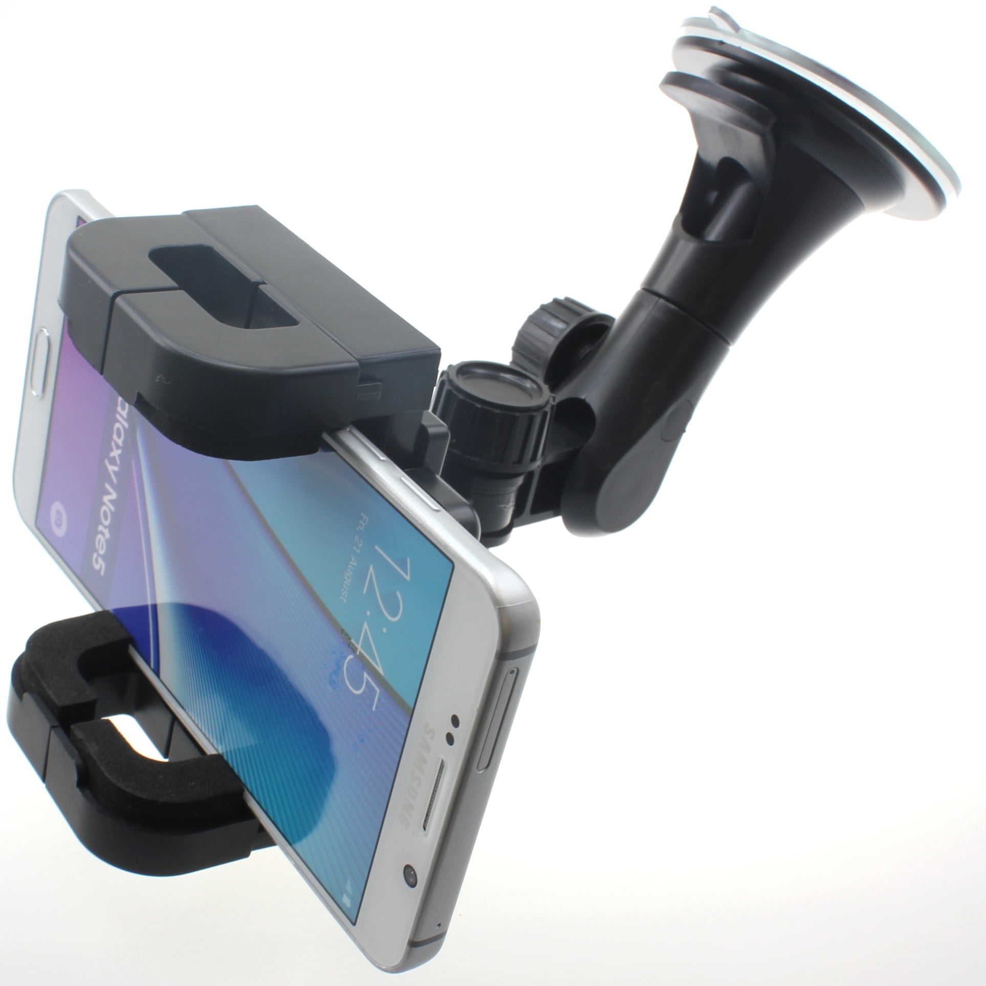 Windshield Car Mount for LG K51, Velvet, Stylo 6 - Holder Glass Cradle Swivel Dock Suction Stand A9X Compatible With LG K51, Velvet, Stylo 6 Phones