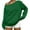 Dark Green #004, variant on Mohiass Womens Off the Shoulder Sweatshirt Oversized Long Sleeve Tops Trendy Cute Loose Plain Fall Hoodie with Pocket Dark Green M