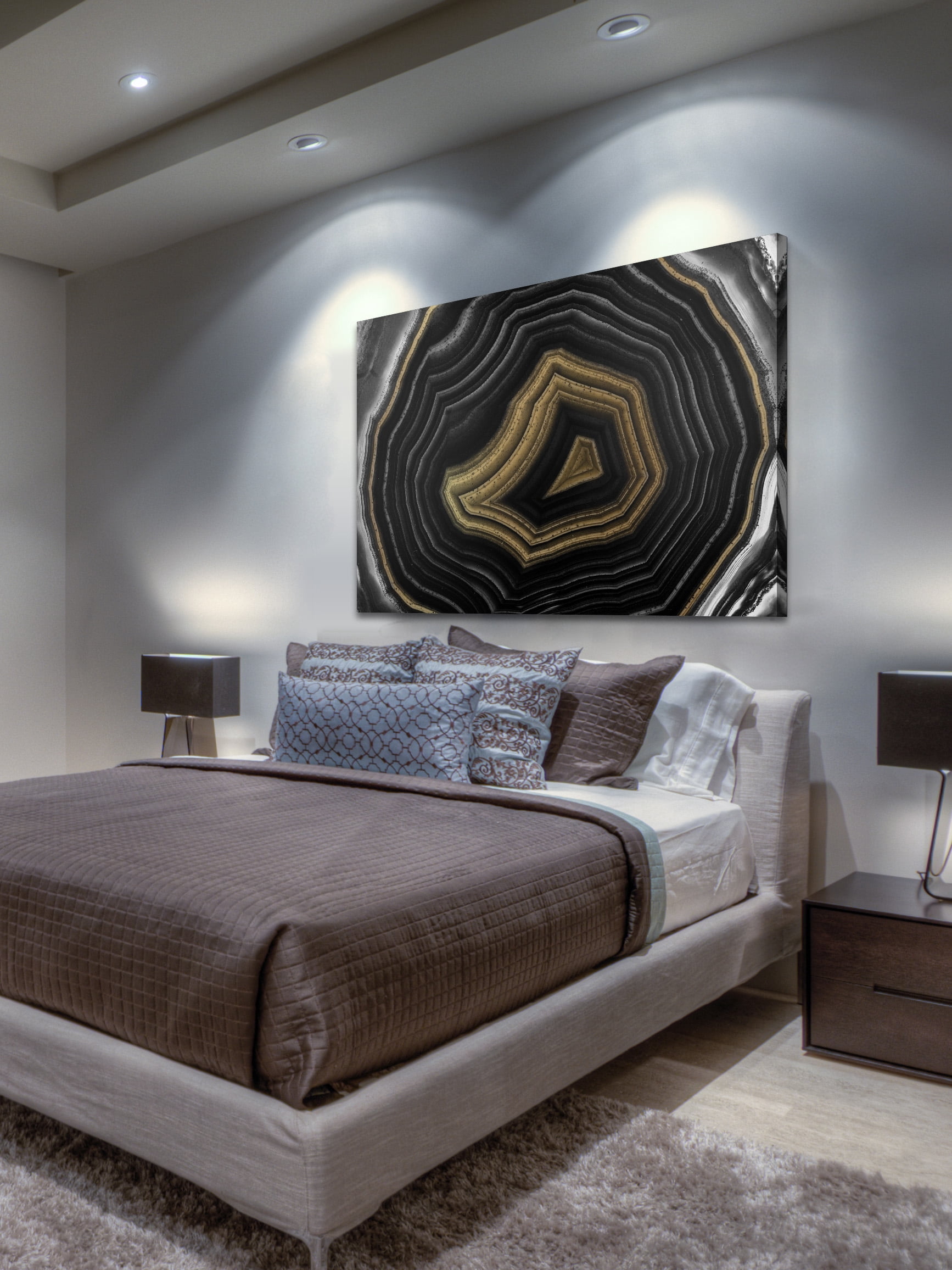 "Log Like" Painting Print on Wrapped Canvas