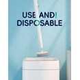 thumbnail image 4 of Disposable Toilet Cleaning System - Wand Kit with 36 High-Performance Refills, Wall Mounted Brush and Holder for Deep Bathroom (Brush + Refills), 4 of 4