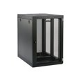thumbnail image 1 of Tripp Lite 18u Wall Mount Rack Enclosure Server Cabinet Side Mount Wallmount, 1 of 10