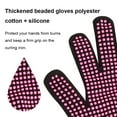 thumbnail image 2 of Guante Al Calor Con Protuberancias Silicona Suministros para Peinar El () Rosa, 2 of 7