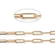 thumbnail image 4 of Cadenas de Cable de Oro Cadenas de Clip de Papel Chapadas en Oro de 18 K con Carrete para Collar Accesorios de Joyería Fabricación de Bricolaje 5 Metr Zulema Cadena para hacer joyas, 4 of 5