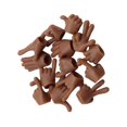 thumbnail image 2 of lionlar Modèle de Poupée 1/12 Mini Poupée Jouet Accessoires de Remplacement Figurine d'Action Café, 2 of 7