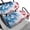 Firework Stars US Flag, variant on Pzuqiu Marble Floral Pattern Golf Seat Cover No Nails Required, Non-Slip Seat Covers for Golf Cart Fit for Ezgo