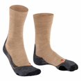 thumbnail image 2 of FALKE Calcetines de mujer - Calcetines de trekking TK 2, ergonómicos, mezcla de lana merina Arena 41-42, 2 of 6
