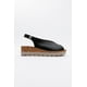 thumbnail image 1 of Blom - Sandalia de Plataforma de Piel Negra negro 23 CM, 1 of 5