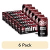 (6 pack) Dr Pepper Zero Sugar Soda Pop, 7.5 fl oz, 10 Pack Cans