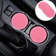 thumbnail image 1 of WRITWAA 4Ud Tapetes Para Tazas De Auto Rosados Antideslizantes Y Resistentes A Arañazos, 1 of 6