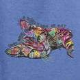 thumbnail image 2 of Tired Sleeping Cat | I Wish I Was My Cat Funny Colorful Kitty | Dean Russo Art Animal Lover Unisex Hoodie Sweatshirt, Vintage Heather Blue, Large, 2 of 6