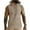 Khaki, variant on Yiaimeir Men's Sleeveless Hoodie With Lace-Up Design Lightweight Cotton Blend Casual Gym Workout Pullover For Summer Comfort,Size S-3XL