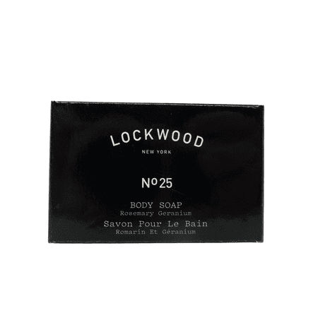 Lockwood New York No. 25 Rosemary Geranium Body Soap Lot of 10 each 1.5oz Bars