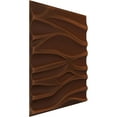 thumbnail image 2 of Ekena Millwork 19 5/8"W x 19 5/8"H Serina EnduraWall Decorative 3D Wall Panel, Universal Aged Metallic Rust (12-Pack for 32.04 Sq. Ft.), 2 of 6