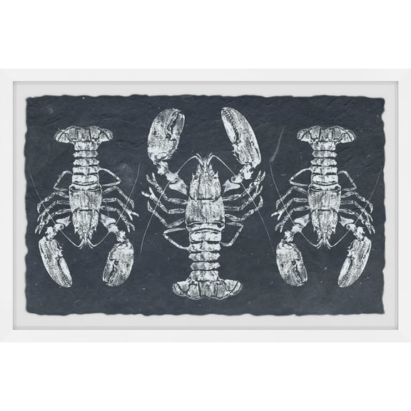 Marmont Hill Lobsters Framed Wall Art