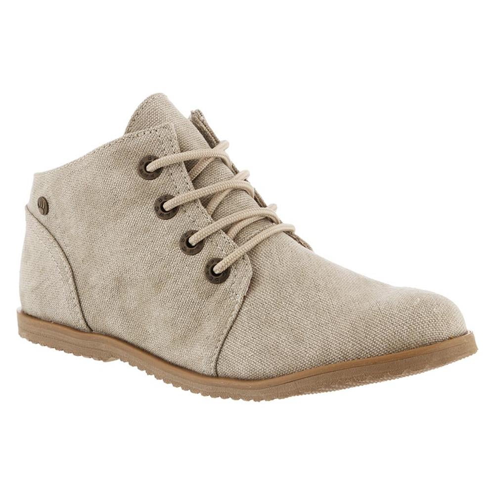 Bearpaw Women s Claire Chukka Boots Bone Canvas Synthetic 11 M
