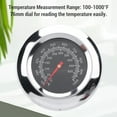 thumbnail image 3 of Food Cooking , Stainless Steel BBQ Temperature Gauge  Rustproof Accurate Easy Install  for Kitchen, 3 of 7