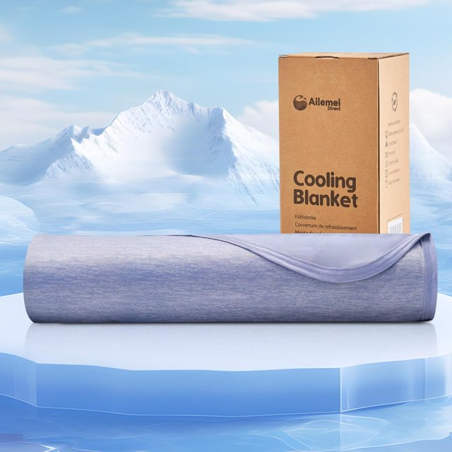 Cooling Thin Mattress Pad, Queen Size Mattress Topper for Hot Sleepers, with a Deep Pocket Fits 16" Mattresses, Cool Fitted Sheets for Bed, Summer Cooling System, Gray, 60"x80"