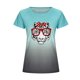 thumbnail image 4 of Camiseta de manga corta con estampado de cuello redondo para mujer, blusa suelta informal, Tops Fridja  gope4820, 4 of 5