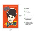 thumbnail image 2 of The Circus (Le Cirque) - Starring Charlie Chaplin - Vintage Film Movie Poster by Jouineau Bourduge c.1928 - Master Art Print (Unframed) 12in x 18in, 2 of 4