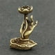 thumbnail image 3 of Quemador de Muebles de de cobre Adorno de decoración Artesanía antigua de la del té Buddha Backflow Mini para el, 3 of 9
