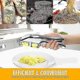 thumbnail image 4 of 2025 Garlic Press - Dual Function Garlic Crusher And Slicer, 4 of 5