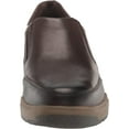 thumbnail image 3 of Rockport Men's Bronson Slip On Loafer Dark Brown Leather 8M, 3 of 5