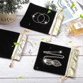 thumbnail image 2 of 30 Pieces Velvet Bags with Drawstrings Jewelry Pouches Drawstring Bags Jewelry Bags Velvet Present Bag Party Favor Storage Bag Makeup Pouch for Jewelr, 2 of 5