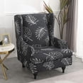 thumbnail image 3 of para sils con respaldo gruesas, sillón de a, sillón, sofá, funda estampada, decorativa, extraíble, antideslizante, , para Yotijar  funda de sofá, 3 of 10