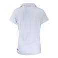 thumbnail image 3 of Women's Cutter & Buck White Cleveland Browns Daybreak Eco Recycled V-Neck Polo, 3 of 3